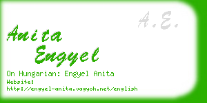 anita engyel business card